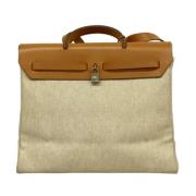 Hermès Vintage Pre-owned Canvas hermes-vskor Beige, Dam