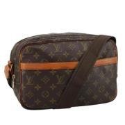 Louis Vuitton Vintage Pre-owned Canvas louis-vuitton-vskor Brown, Dam