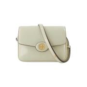 Tory Burch Laeder axelremsvskor White, Dam