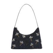 Furla Diamant Skulderväska Mini Black, Dam