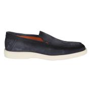 Santoni Stilrena Loafers Blue, Herr