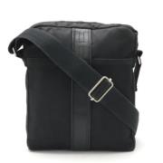 Hermès Vintage Pre-owned Canvas crossbodyvskor Black, Dam