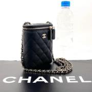 Chanel Vintage Pre-owned Tyg handvskor Black, Dam