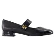 Tory Burch Laeder lgskor Black, Dam