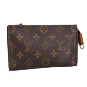 Louis Vuitton Vintage Pre-owned Canvas necessrer Brown, Dam