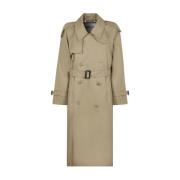 Burberry Beige Jackor för Stiliga Outfits Beige, Dam