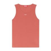 Diesel Rose Crew Neck Tank Top Pink, Herr