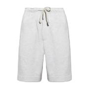 Y-3 Shorts med tryckt logotyp Gray, Herr