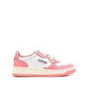 Autry Rosa Blomma Sneakers Pink, Dam