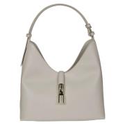 Furla Snygg Hobo Väska med Stil White, Dam