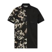 Versace Jeans Couture Polo med ficka Black, Herr