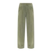 Dsquared2 Sweatpants med vida ben Green, Dam