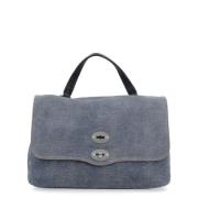 Zanellato Denim Blue Genova Toteväska Blue, Dam