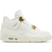 Jordan Metallic Gold Retro Sneakers Limited Edition White, Herr