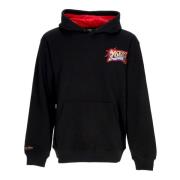 Mitchell & Ness NBA Premium Fleece Vintage Logo Hoodie Black, Herr