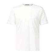 Herno Bomulls-T-shirt White, Herr