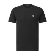 Belstaff Logo T-Shirt Black, Herr