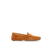 Tod's Läder loafers Brown, Dam