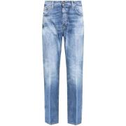 Dsquared2 Blå Casual Byxor Blue, Herr