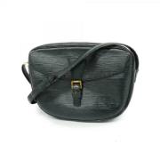 Louis Vuitton Vintage Pre-owned Tyg axelremsvskor Black, Dam