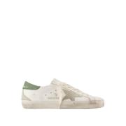 Golden Goose Vita Läder Sneakers - Super Star White, Herr