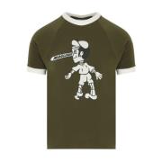 Magliano Militärgrön Grafisk Tryck T-shirt Green, Herr