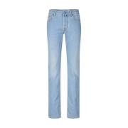 Jacob Cohën Slim Fit Jeans med broderade fickor Blue, Herr