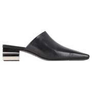 Balenciaga Vintage Pre-owned Laeder mules Black, Dam