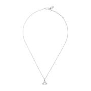 Vivienne Westwood Platina Vit Hänge Halsband Gray, Dam