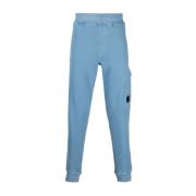 C.p. Company Borstad Lins Joggers Blue, Herr