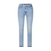 7 For All Mankind Slim-Fit Ankel Jeans Blue, Dam