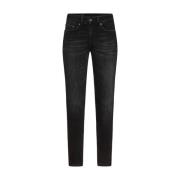 Dondup Eco Skinny Jeans Monroe Black, Dam