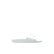 Balenciaga Gummislides Pool White, Herr