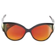 Balenciaga Vintage Pre-owned Acetat solglasgon Orange, Dam