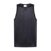 Courrèges Ärmlös T-shirt Black, Herr