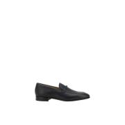 Valentino Garavani VLogo Plaque Läderloafers Slip-On Design Black, Her...