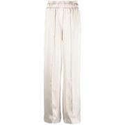 Brunello Cucinelli Vita Pantalone Byxor Dammode Beige, Dam