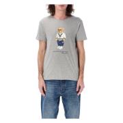 Polo Ralph Lauren Bear Short Sleeve Tee Gray, Herr