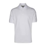 Brunello Cucinelli Klassisk Polo Shirt för Män White, Herr