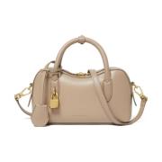 Stella McCartney Beige Axelväska med dragkedja Brown, Dam