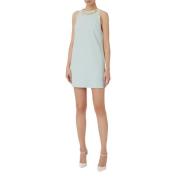 Elisabetta Franchi Mini Aqua Blå Klänning Blue, Dam