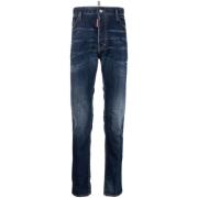 Dsquared2 Blå Slim Cool Guy Jeans Blue, Herr