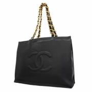 Chanel Vintage Pre-owned Laeder chanel-vskor Black, Dam