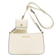 Michael Kors Pre-owned Pre-owned Laeder axelremsvskor Beige, Dam