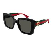 Gucci Solglasögon i fjärilsmodell Black, Unisex