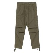 Tom Ford Cargobyxor i Enzym Bomull Twill Green, Herr