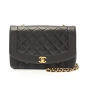 Chanel Vintage Pre-owned Laeder chanel-vskor Black, Dam