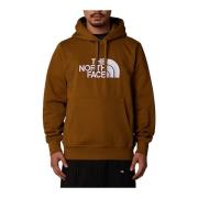 The North Face Broderad logohoodie - Brun Brown, Herr