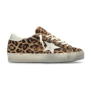 Golden Goose Sneakers Hi Star Classic With List Brown, Dam