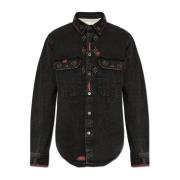 Isabel Marant Denimjacka Osco Black, Herr